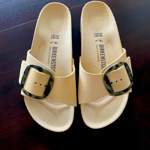 Brand new, Birkenstock Madrid Big Buckle sandal.  Size 39/8